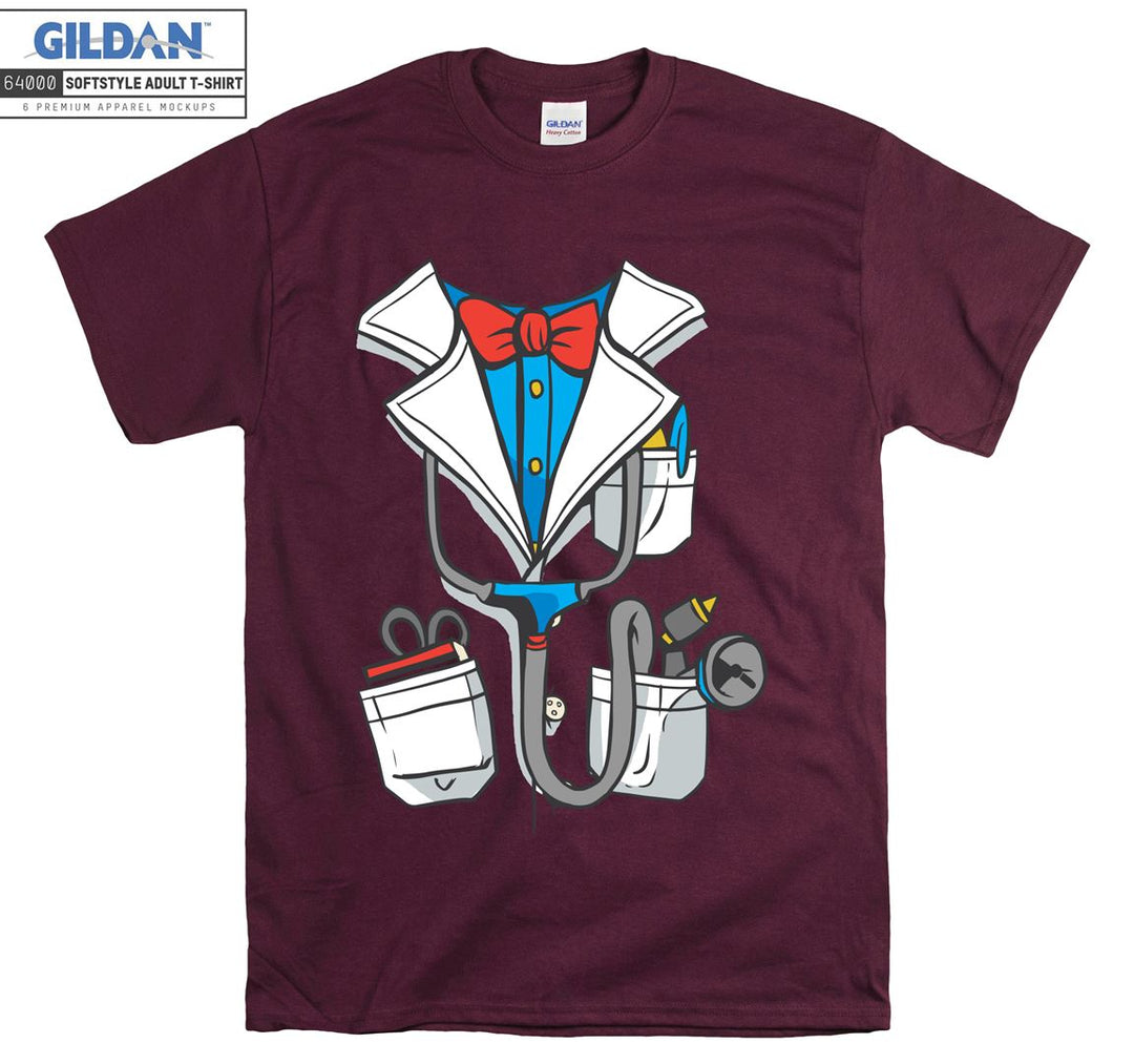 Old medicina costume funny figure T-shirt