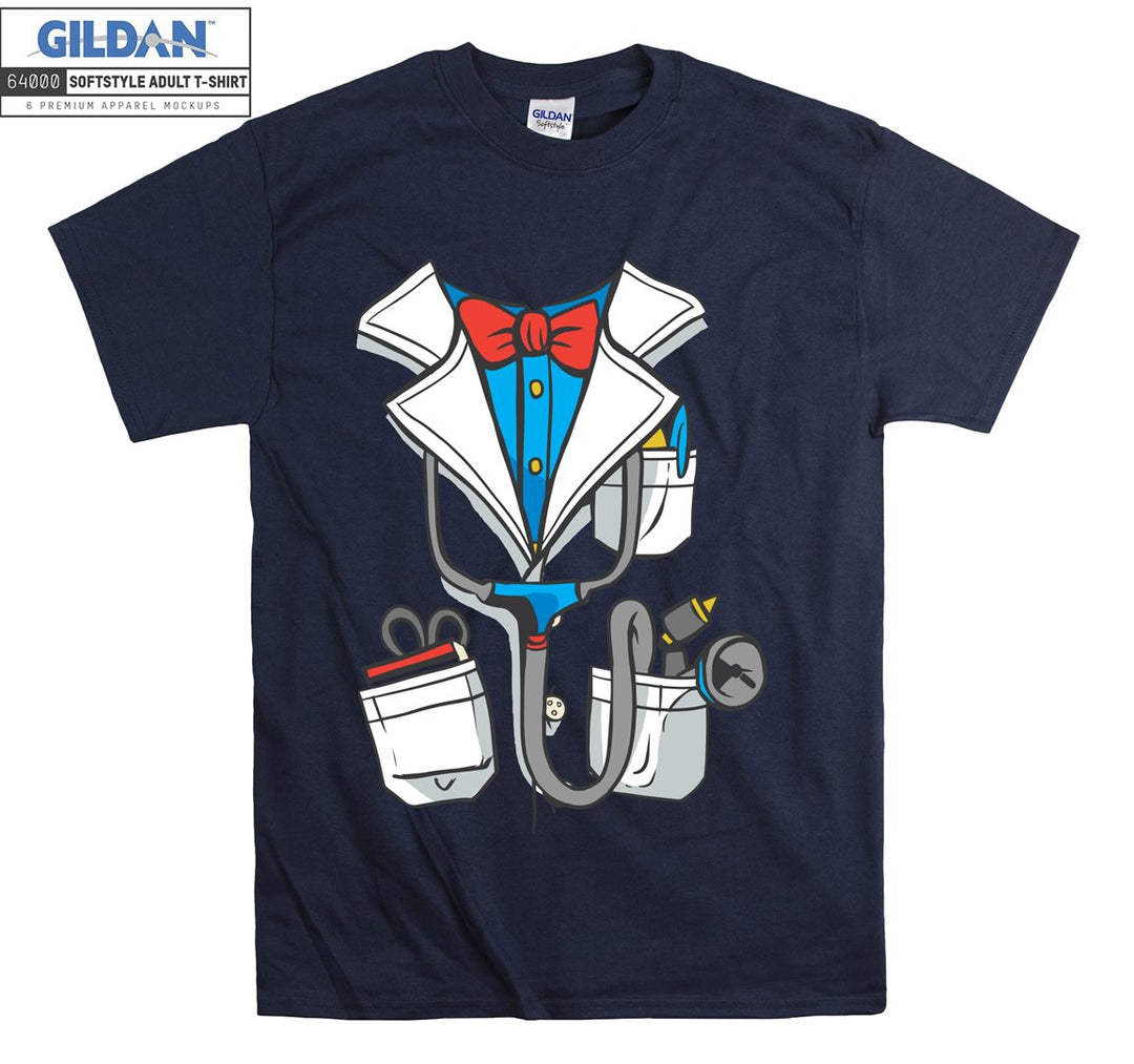 Old medicina costume funny figure T-shirt