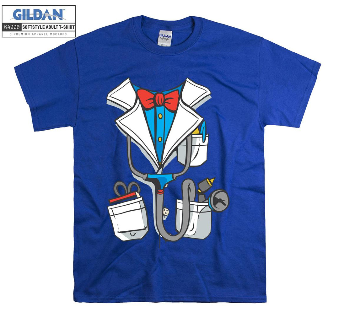 Old medicina costume funny figure T-shirt