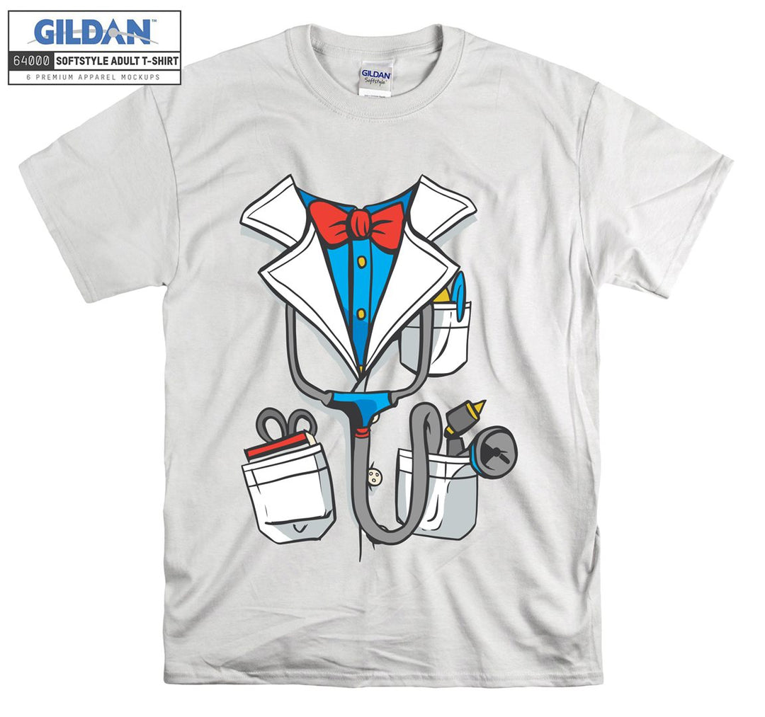 Old medicina costume funny figure T-shirt