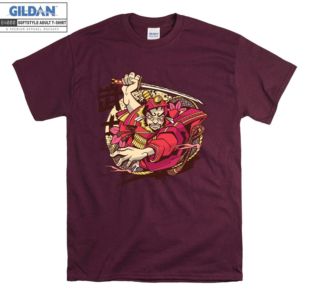 Legend Anime Character Samurai Warrior T-shirt