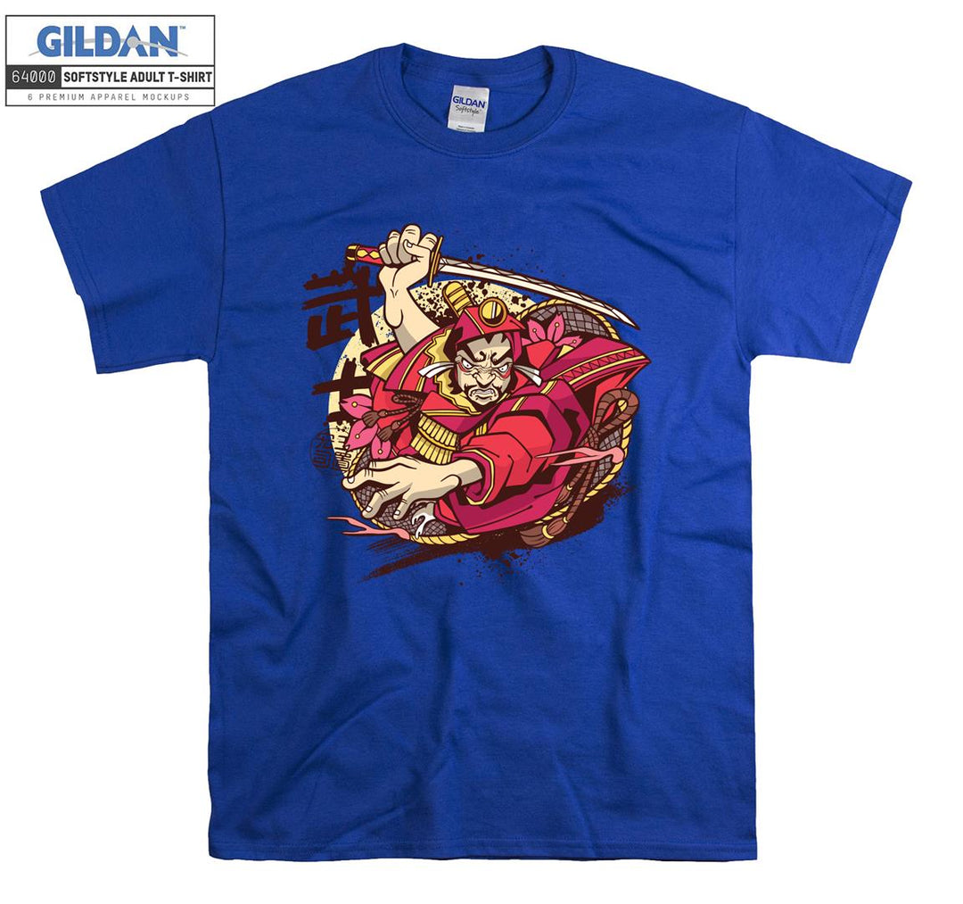 Legend Anime Character Samurai Warrior T-shirt