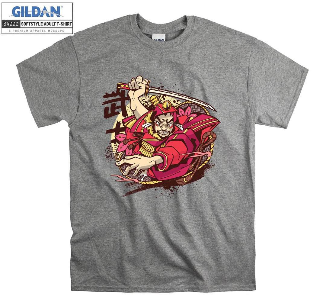 Legend Anime Character Samurai Warrior T-shirt