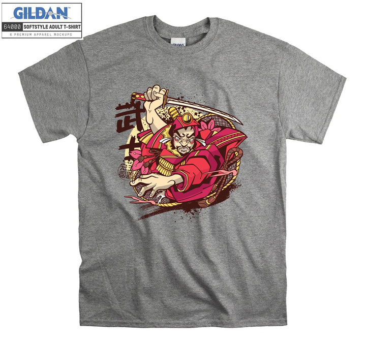 Legend Anime Character Samurai Warrior T-shirt
