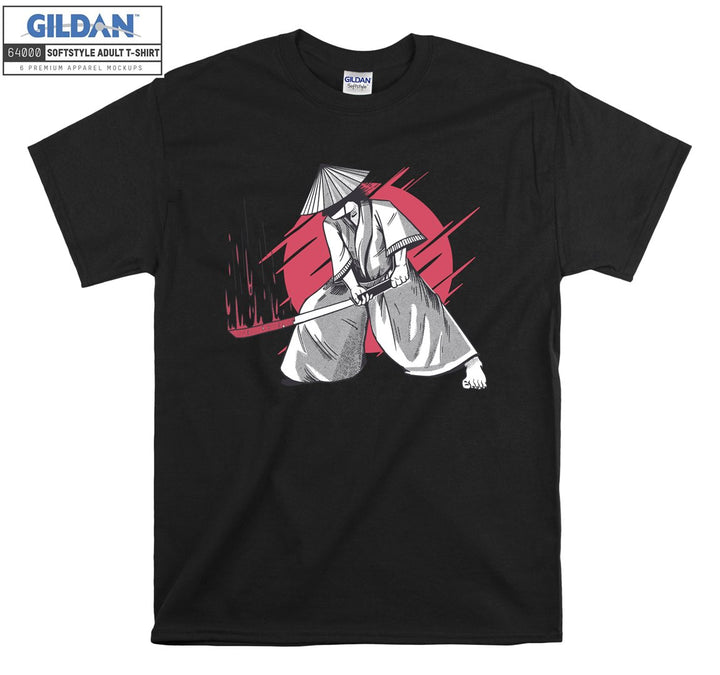 Legend Samurai Anime Character Katana T-shirt