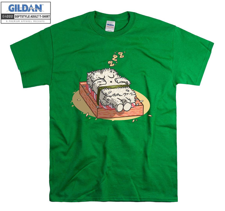 Funny Japanese Kawaii Food Figure T-shirt