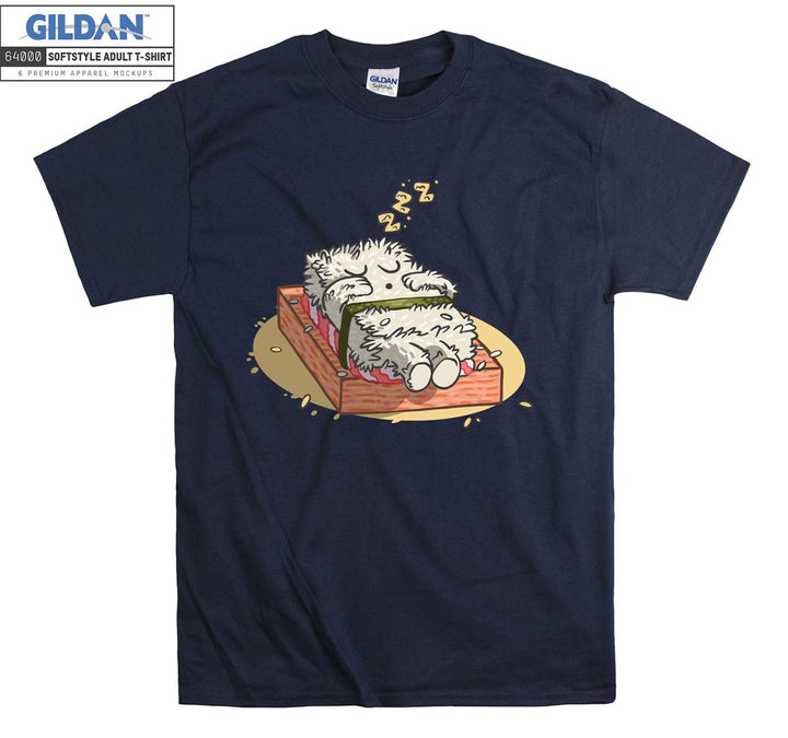 Funny Japanese Kawaii Food Figure T-shirt