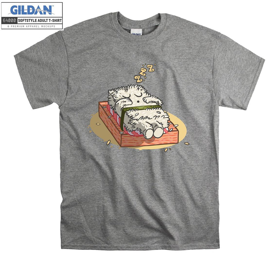 Funny Japanese Kawaii Food Figure T-shirt