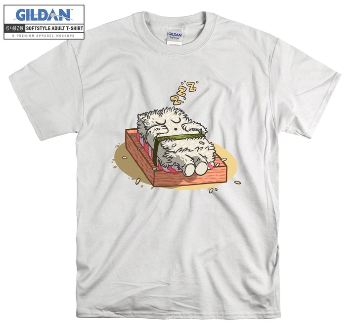 Funny Japanese Kawaii Food Figure T-shirt