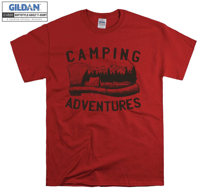 Camping Adventures Figure T-shirt