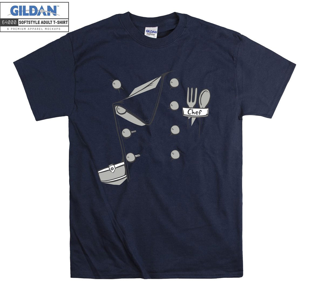 Funny chef costume figure T-shirt