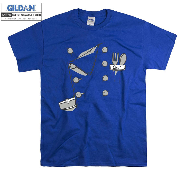 Funny chef costume figure T-shirt