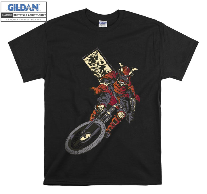 Evil ride motorcycle figure T-shirt