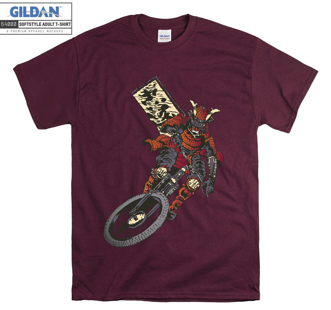 Evil ride motorcycle figure T-shirt