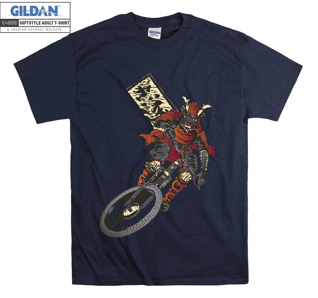 Evil ride motorcycle figure T-shirt