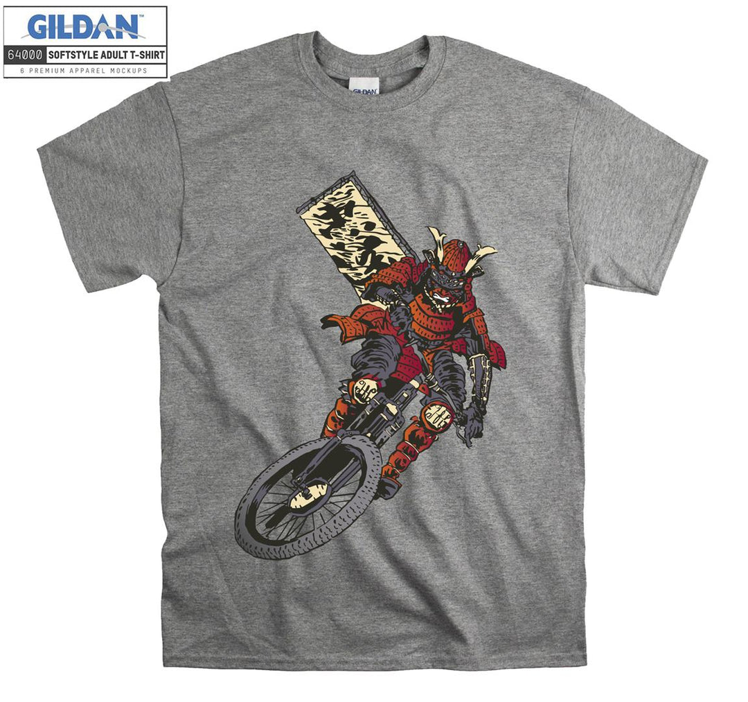 Evil ride motorcycle figure T-shirt