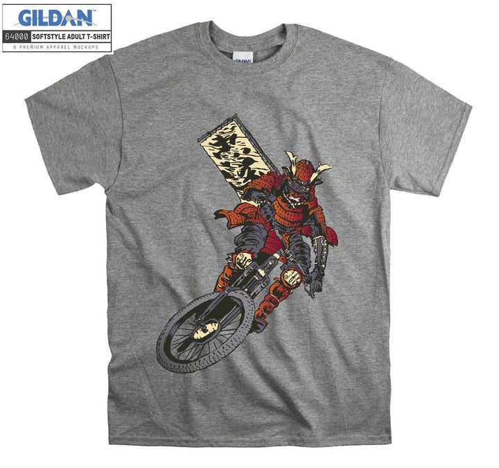 Evil ride motorcycle figure T-shirt