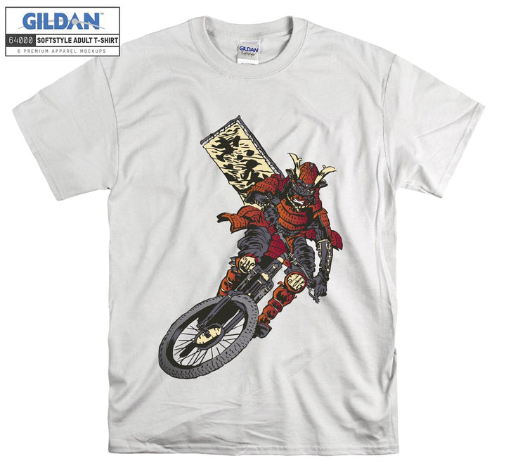 Evil ride motorcycle figure T-shirt