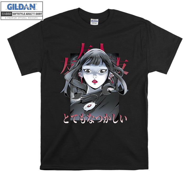 Pretty Anime Girl Figure T-shirt