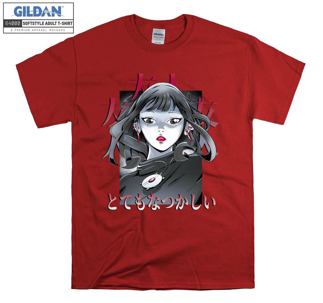 Pretty Anime Girl Figure T-shirt