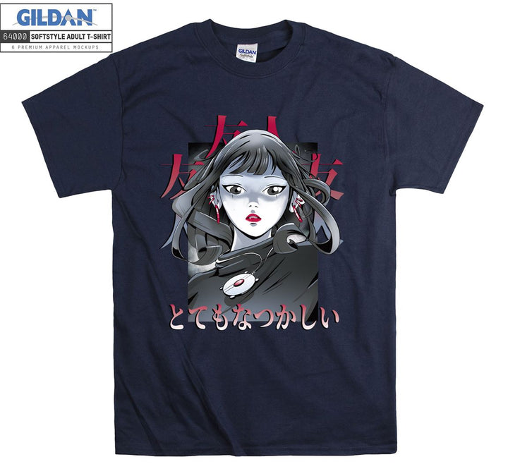 Pretty Anime Girl Figure T-shirt