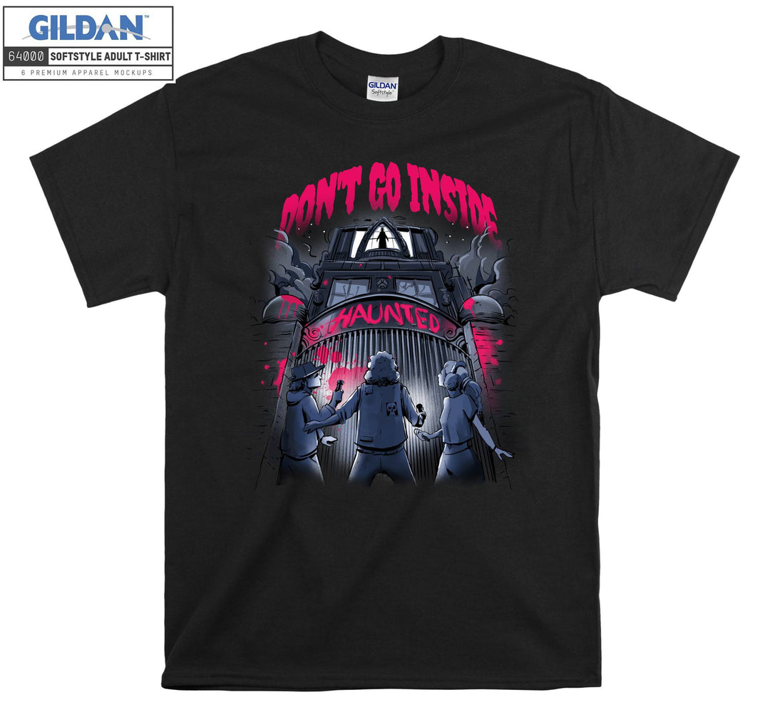 Don���t Go Inside Haunted Horror Movie T-shirt