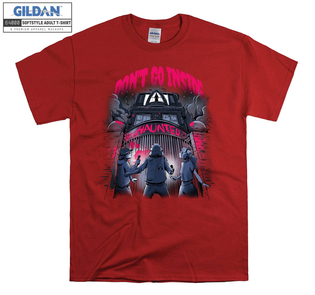 Don���t Go Inside Haunted Horror Movie T-shirt