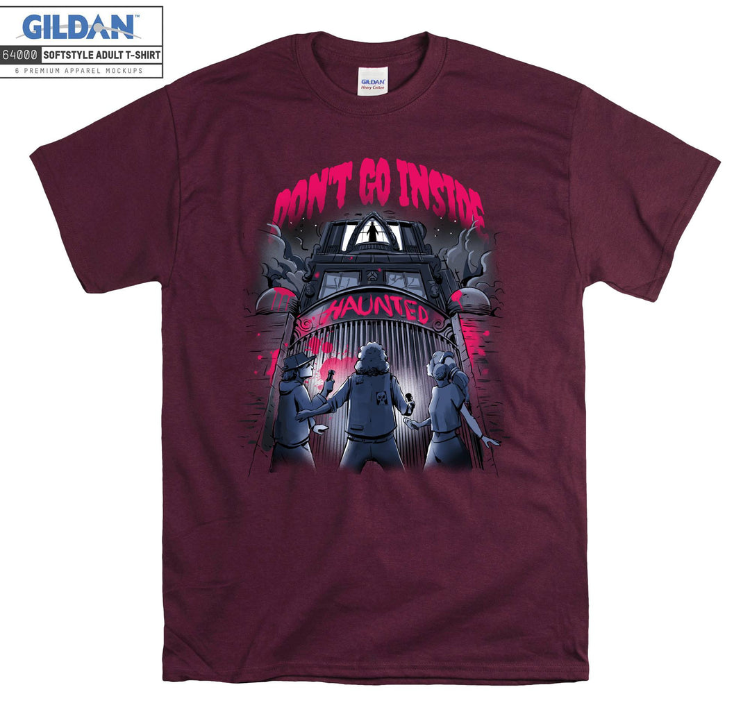 Don���t Go Inside Haunted Horror Movie T-shirt