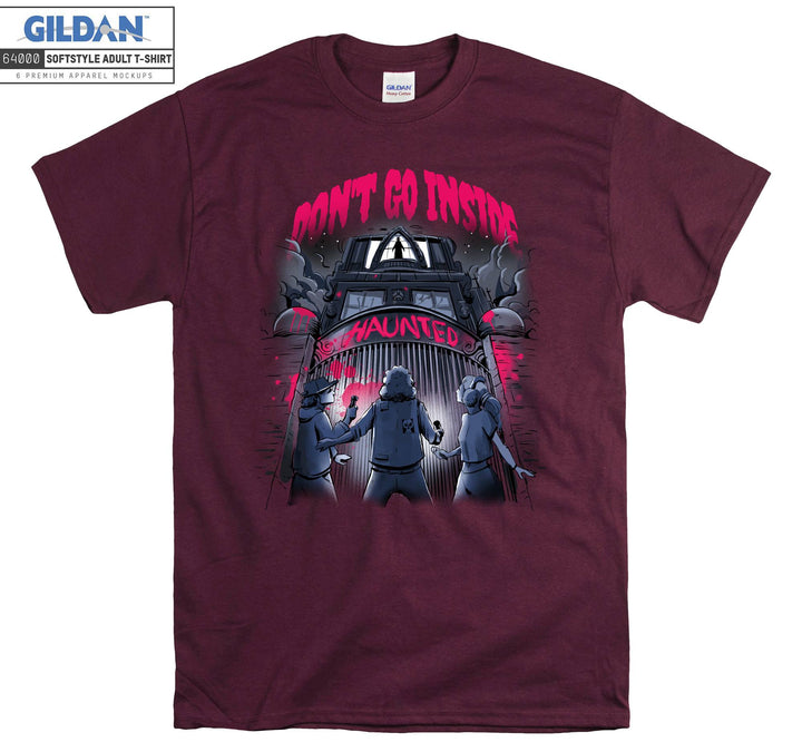 Don���t Go Inside Haunted Horror Movie T-shirt