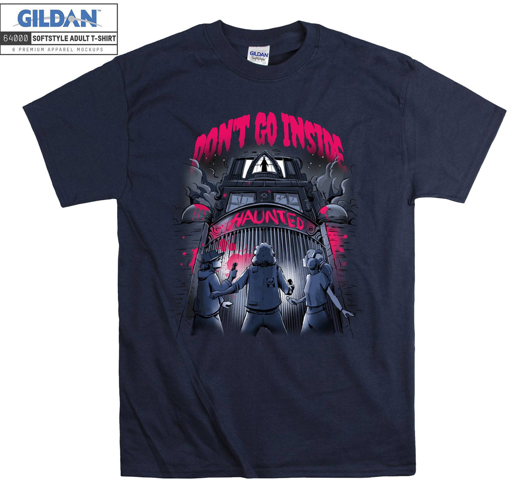 Don���t Go Inside Haunted Horror Movie T-shirt