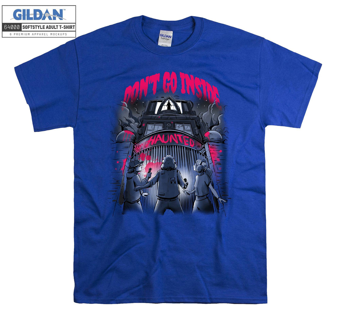 Don���t Go Inside Haunted Horror Movie T-shirt