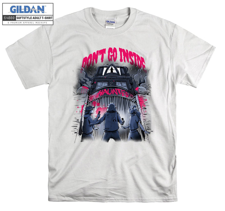 Don���t Go Inside Haunted Horror Movie T-shirt