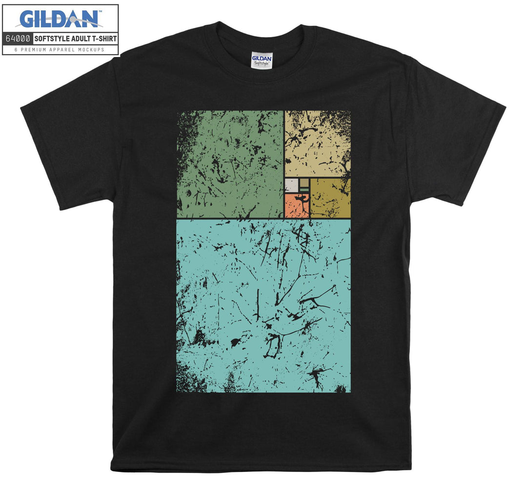 Golden Ratio Rectangle Square T-shirt