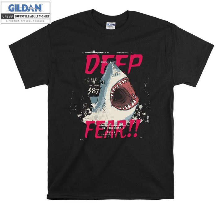 Deep Fear Terrible Shark Figure T-shirt