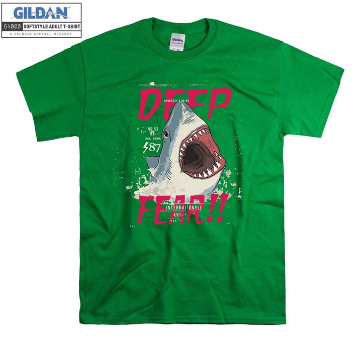 Deep Fear Terrible Shark Figure T-shirt