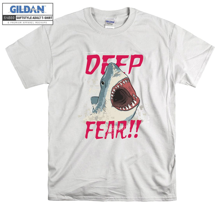 Deep Fear Terrible Shark Figure T-shirt