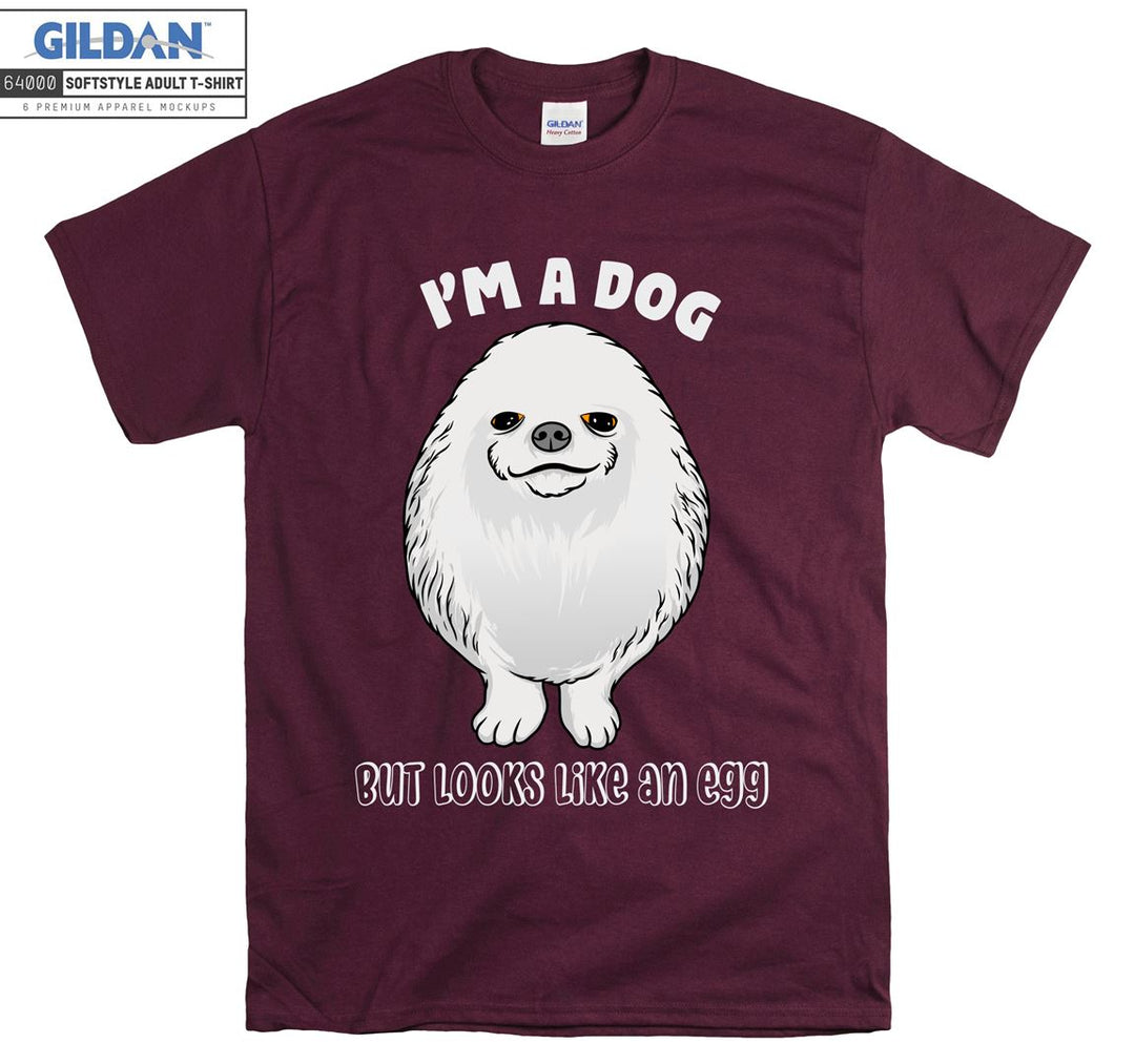 I'm a dog but looks like an egg figure T-shirt