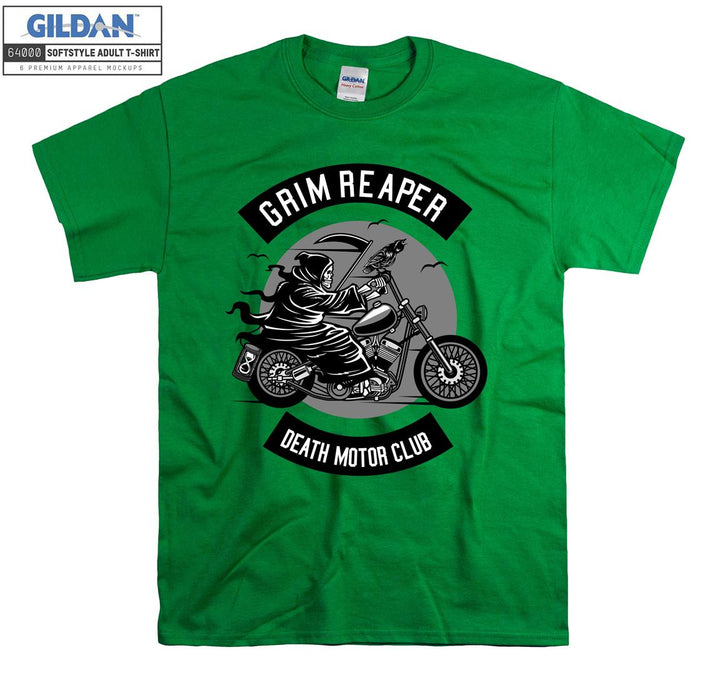 Grim Reaper Death Motor Club T-shirt