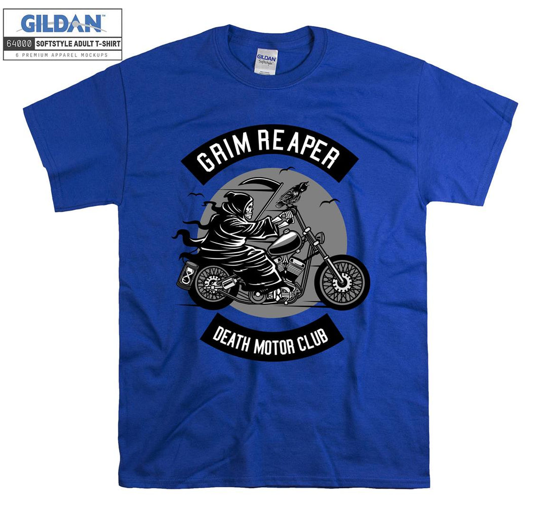 Grim Reaper Death Motor Club T-shirt