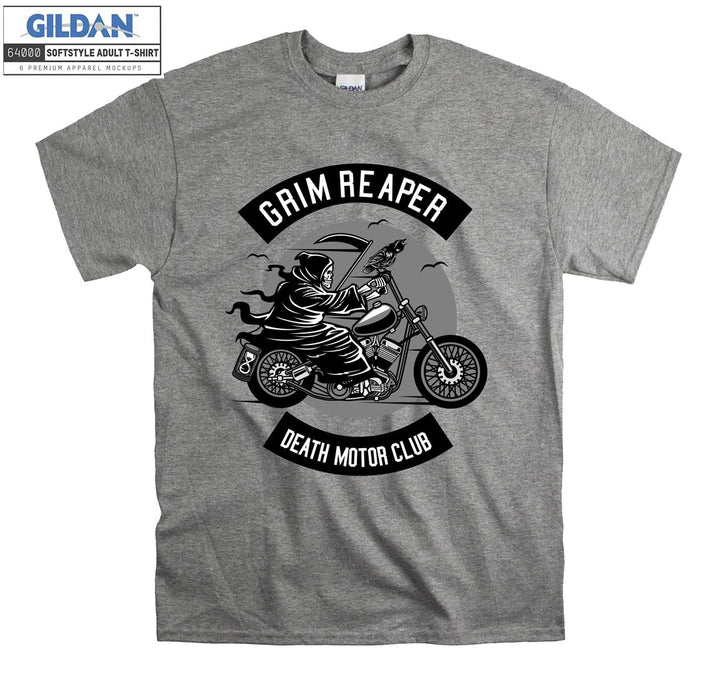 Grim Reaper Death Motor Club T-shirt