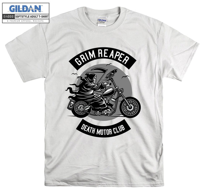 Grim Reaper Death Motor Club T-shirt