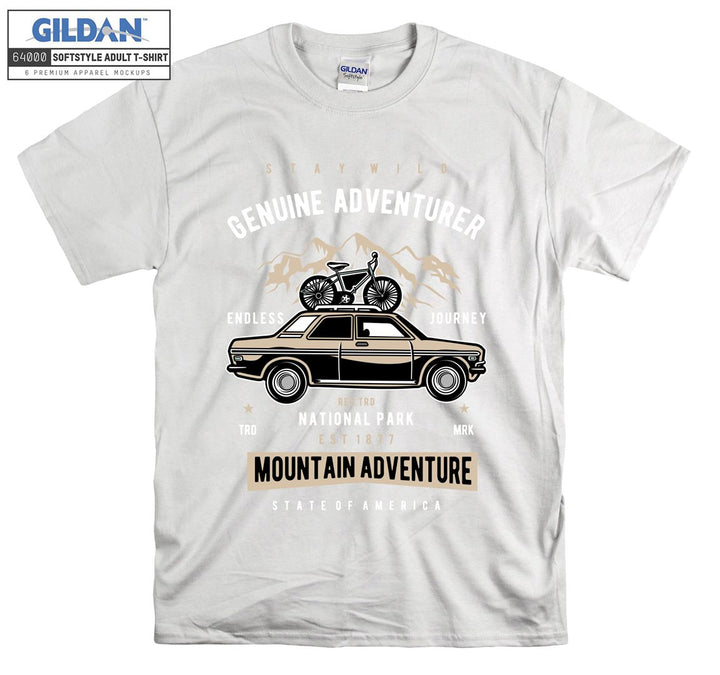 Genuine Adventurer Journey Car Figure T-shirt