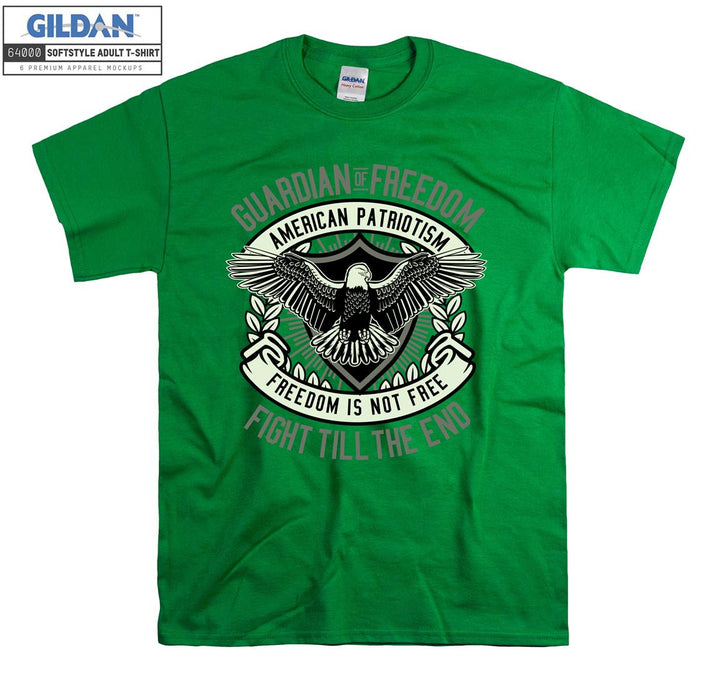 Guardian of freedom american patriotism T-shirt