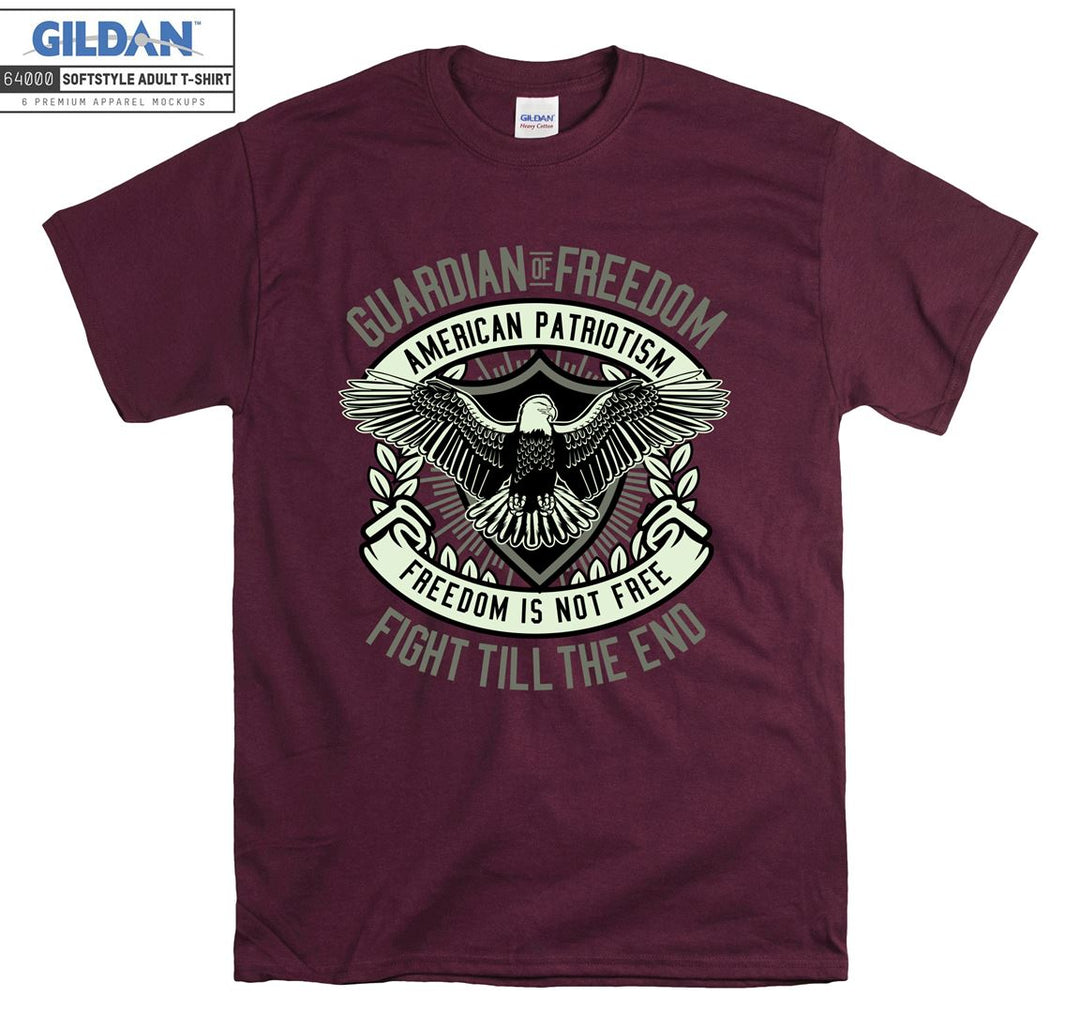 Guardian of freedom american patriotism T-shirt