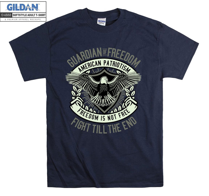 Guardian of freedom american patriotism T-shirt