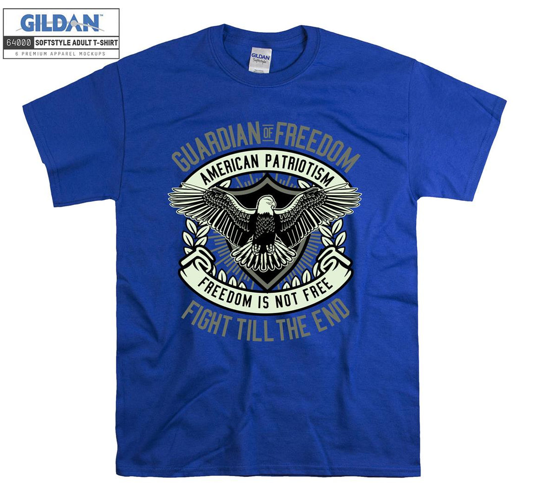 Guardian of freedom american patriotism T-shirt