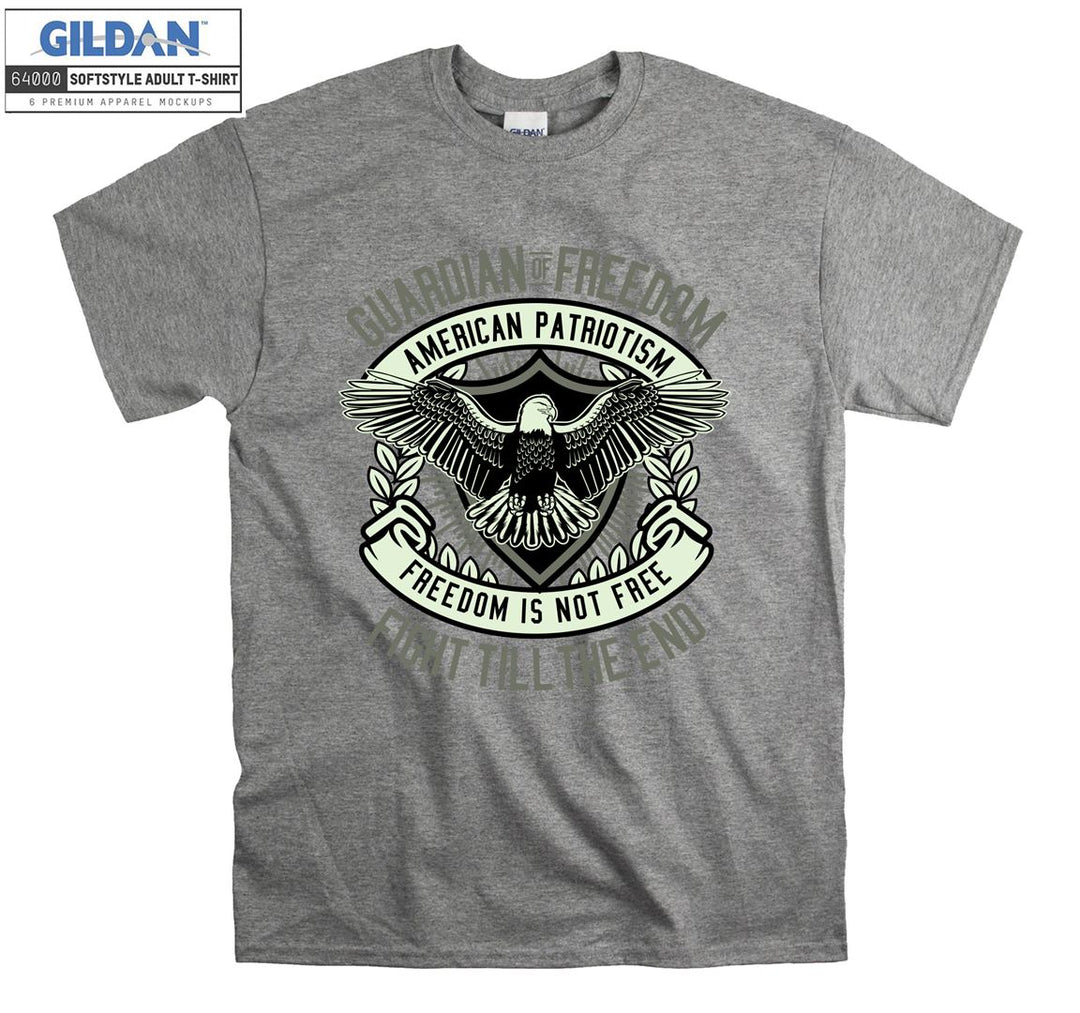 Guardian of freedom american patriotism T-shirt