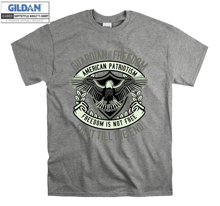 Guardian of freedom american patriotism T-shirt