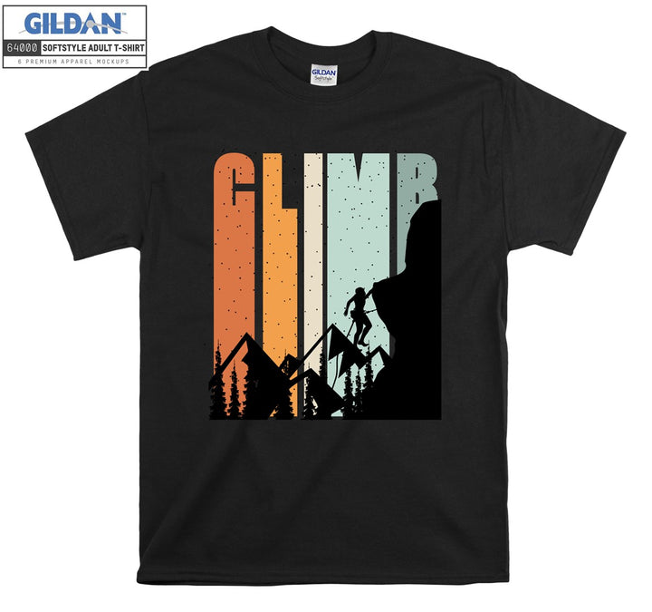 Man Climb Figure T-shirt