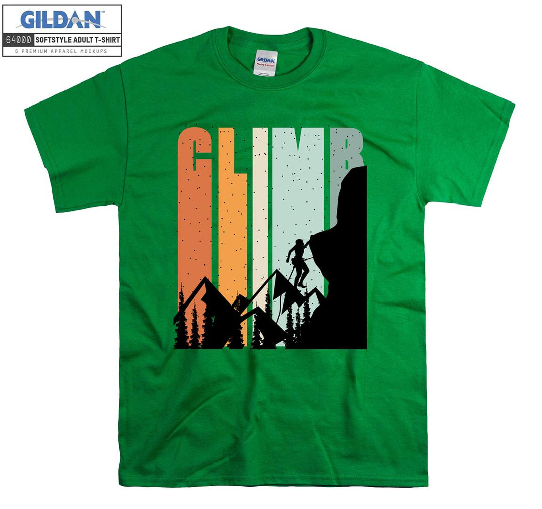 Man Climb Figure T-shirt